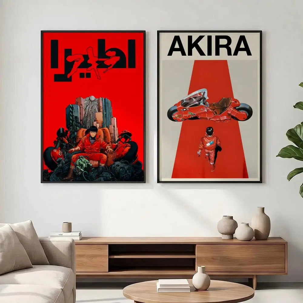 Akira Anime Poster – HD Waterproof Wall Art | Home Decor Anime Wall Poster Axl