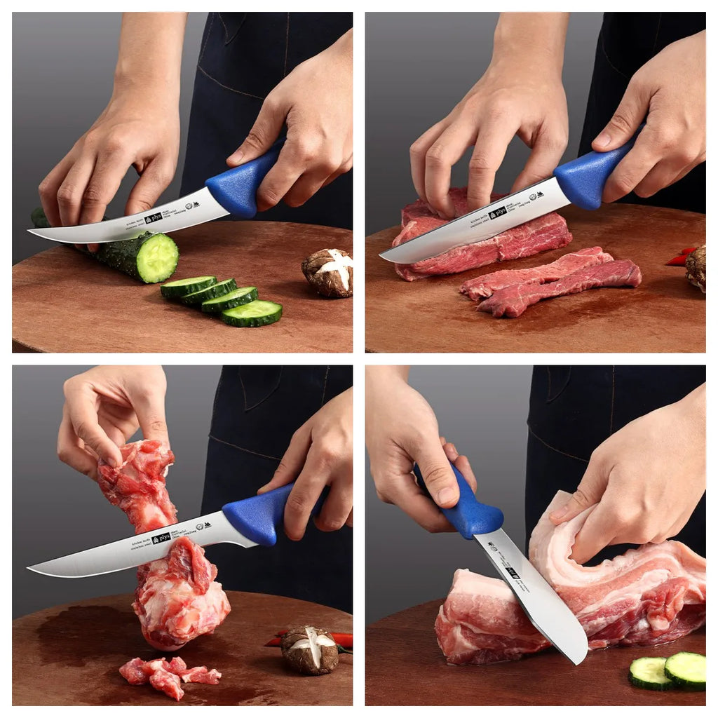 Ultra-Sharp Stainless Steel Boning & Butcher Knife Set Boning Knife Set Axl