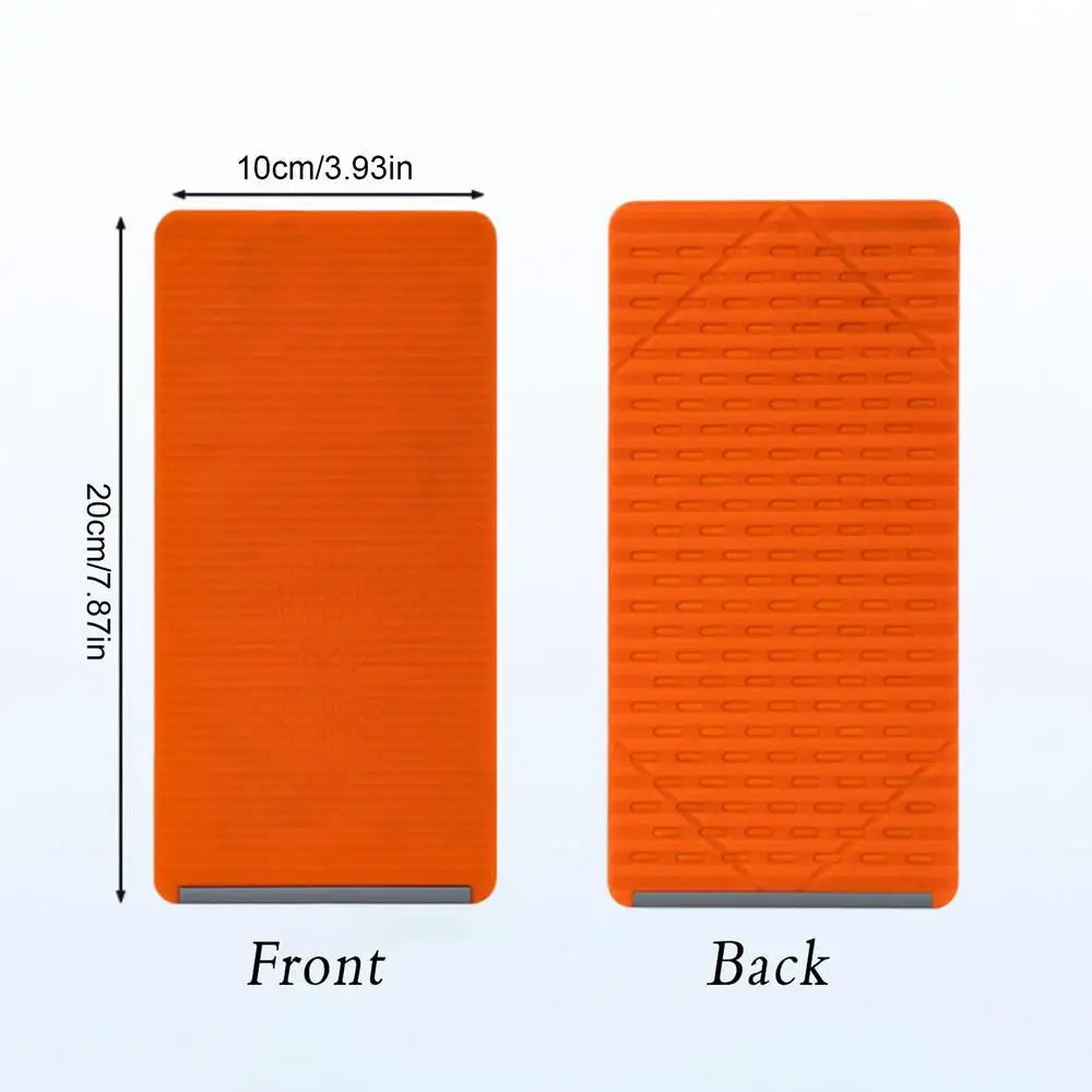 Flexible Silicone Phone Stand – Adjustable Desk Mount for Tablets Phone & Tablet Stand Axl Orange