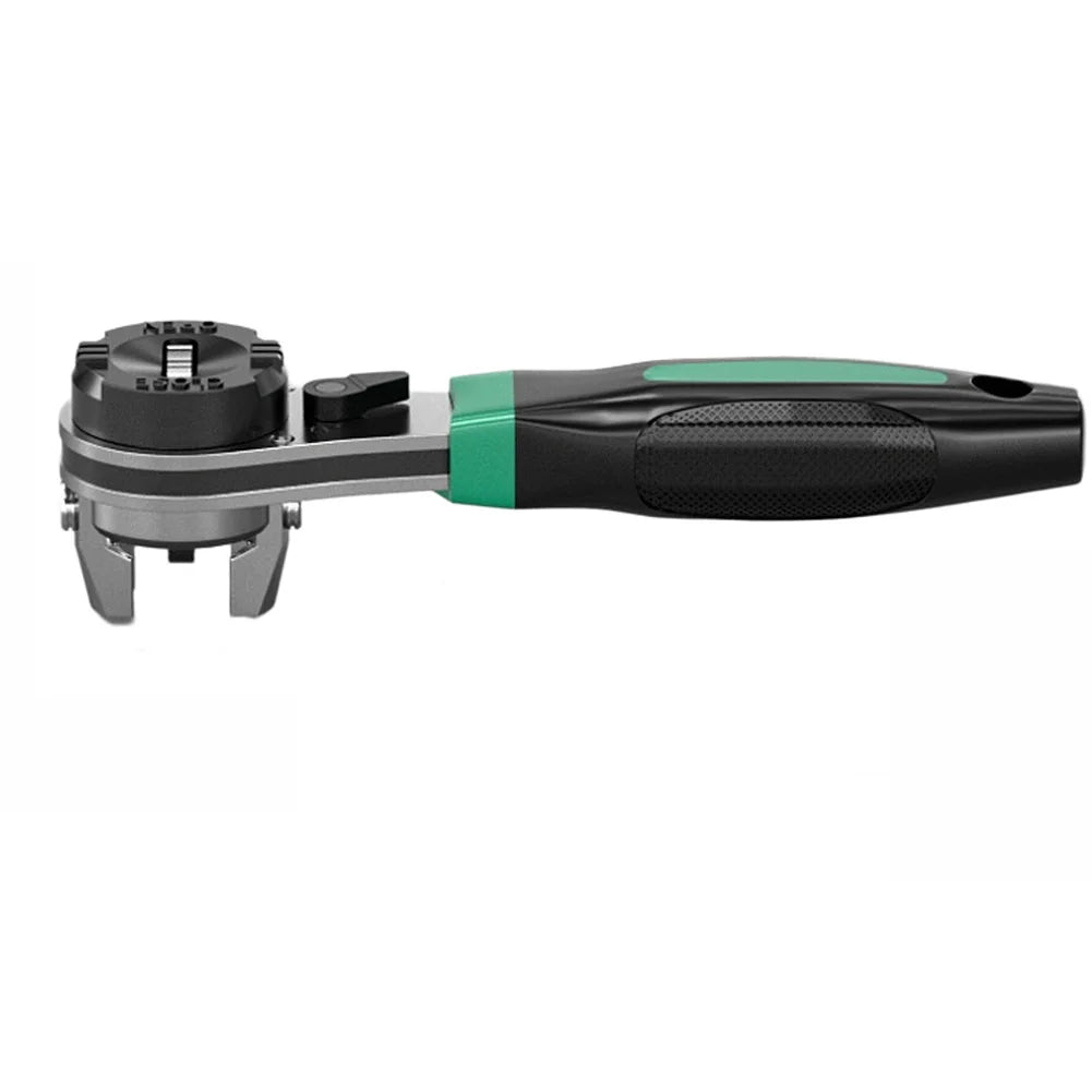 3-in-1 Adjustable 60-Tooth Ratchet Wrench | CR-V Steel Ratchet Wrench Axl only wrench China Mainland