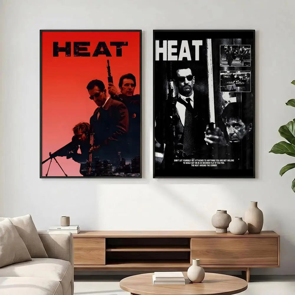 Movie Heat HD Art Poster – Waterproof Self-Adhesive Wall Decor Wall Art Poster Axl