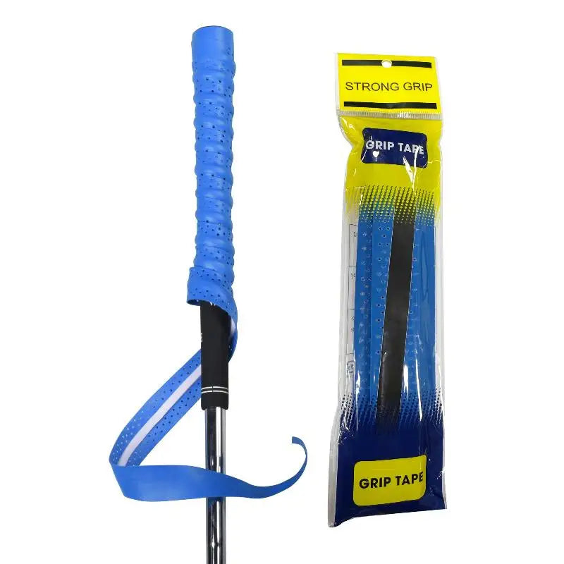 PU Leather Golf Club Grip Tape – Non-Slip Sweatproof Wrap Golf Grip Tape Axl 1PC Blue