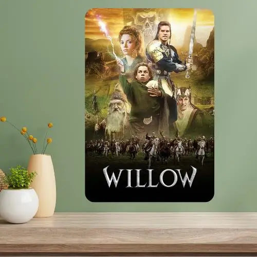Willow Classic Movie Metal Poster Sign | Vintage Aluminum Wall Art Metal Wall Sign Axl aluminum sign aluminum 40x30cm