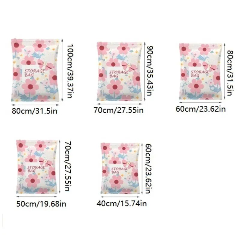 Vacuum Storage Bags – Space Saver for Comforters & Travel Vacuum Storage Bags Axl