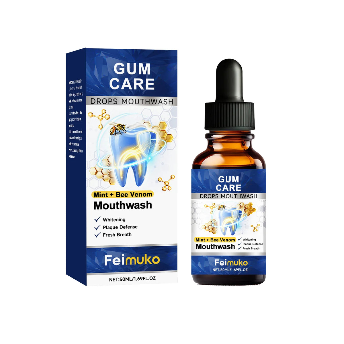 Gum Repair Drops Concentrated Mouthwash – Oral Care 50ml Concentrated Mouthwash Axl 1 PCS