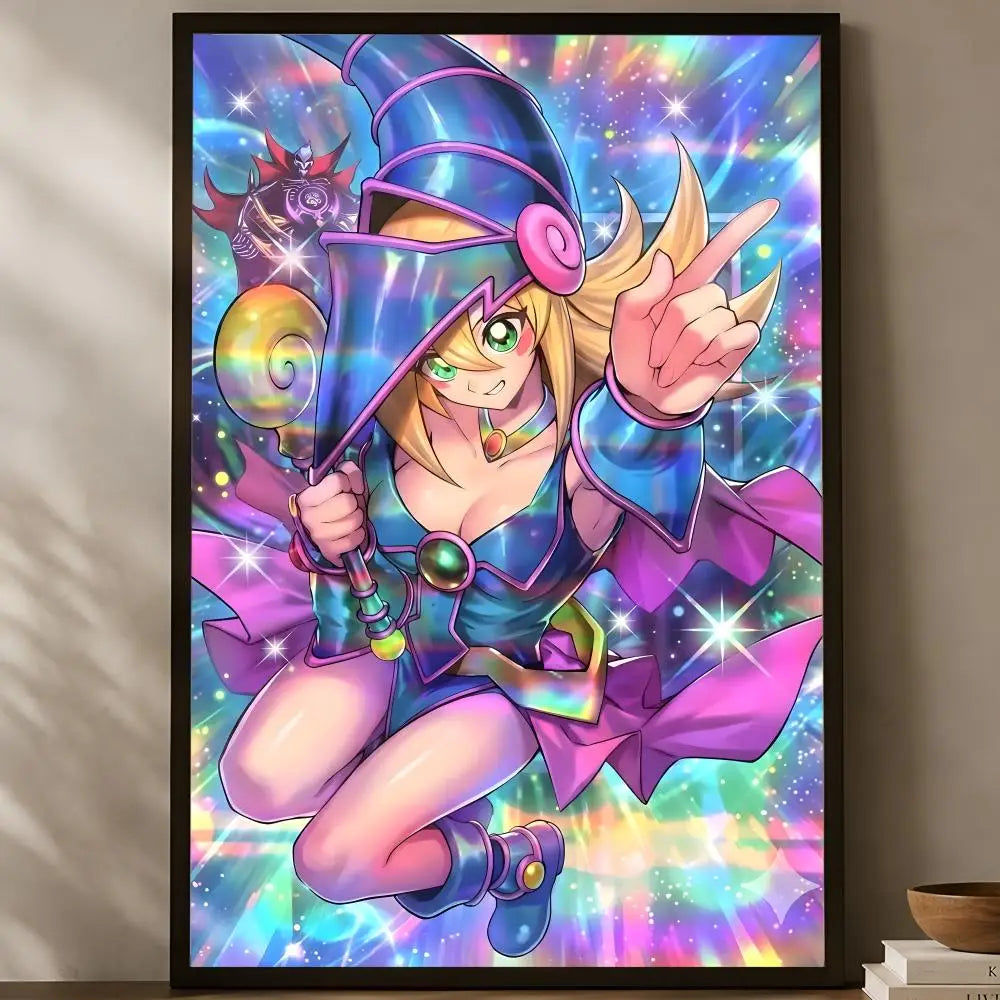 Yu-Gi-Oh Self-Stick HD PVC Wall Poster – Waterproof Home Decor Wall Art Poster Axl