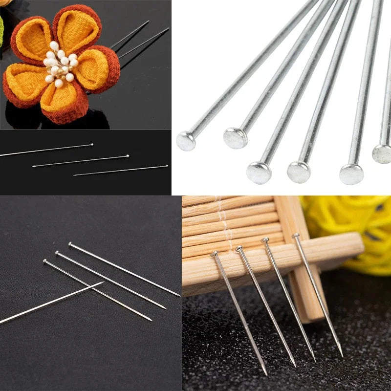 1600 Pcs Stainless Steel Sewing Pins – Fine Dressmaker Pins Set Sewing Pins Set Axl