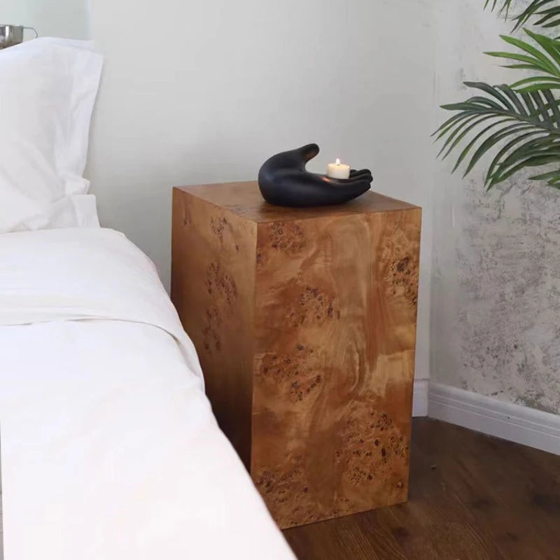 Wooden Floor Figurine Sculpture – Elegant Birch Home Décor Decorative Wood Sculpture Axl