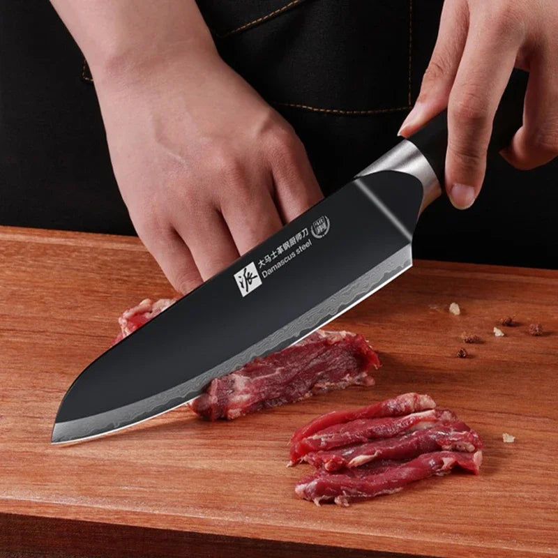 PLYS Damascus Steel Chef Knife – Japanese Style & Gift Box Damascus Chef Knife Axl