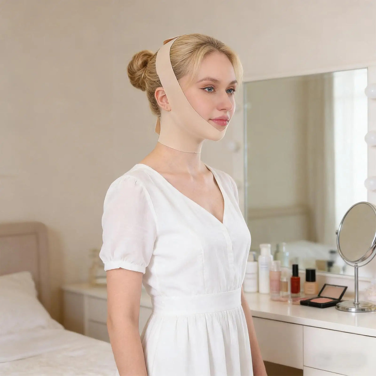 Collagen Chin Strap Face Slimming Mask – Jawline Sculpting Face Slimming Mask Axl