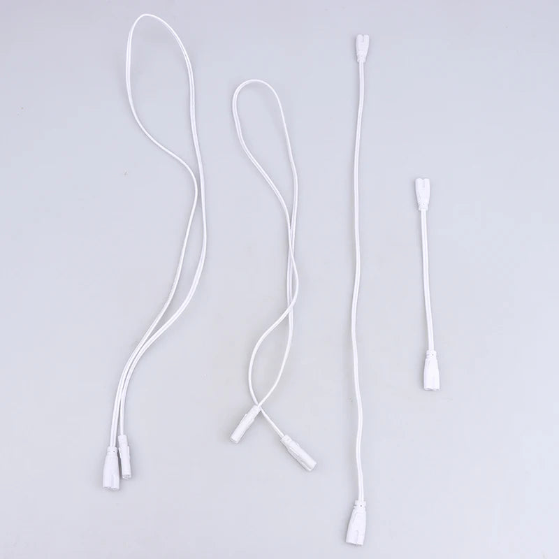 Flexible LED Tube Connector Cable – T4 T5 T8 2-Pin Link Cord LED Tube Connector Axl