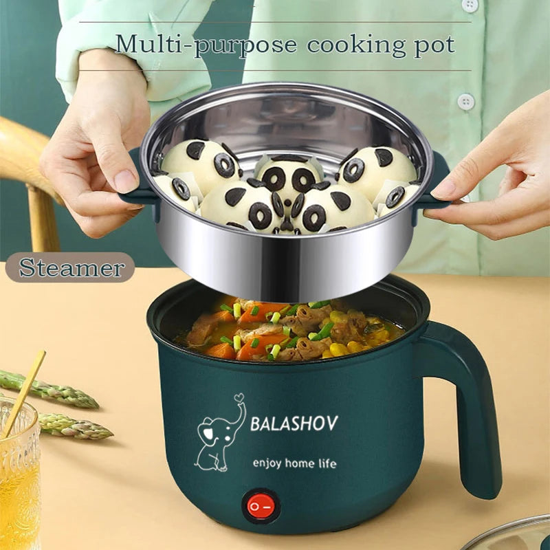 BALASHOV 1.8L Mini Electric Rice Cooker – Non-Stick Multifunction Electric Rice Cooker Axl