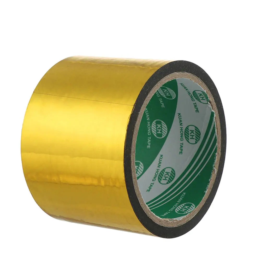 Laser Gold Decorative Paper Tape – DIY Craft Washi Tape Decorative Craft Tape Axl 7cmx50m