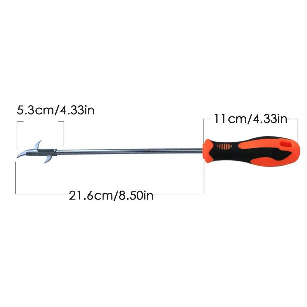 Tire Stone Removal Hook – Wheel Tread Gravel Cleaner Tool Tire Cleaning Tool Axl Black