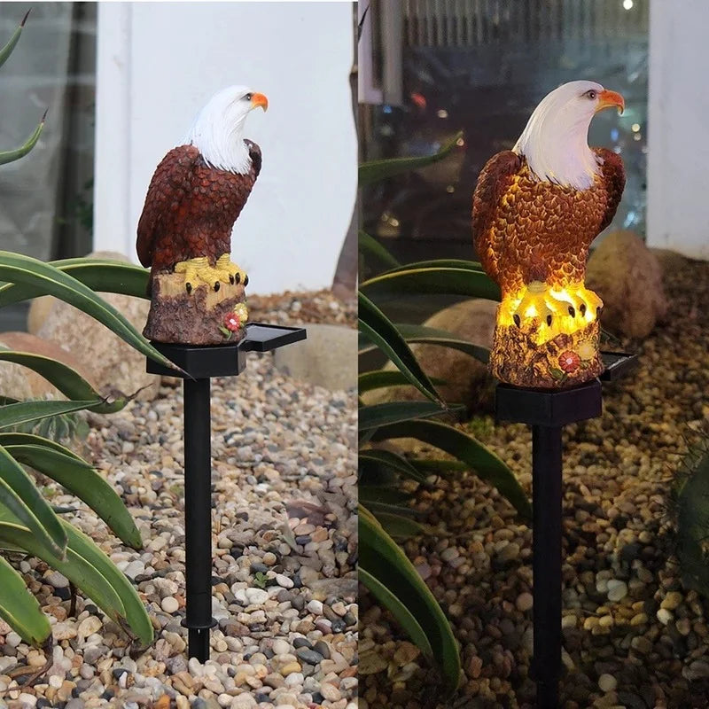 Solar Eagle Garden Statue Light – Waterproof LED Lawn Lamp Solar Garden Light Axl