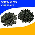 M4 M5 Self-Tapping Screws & U-Type Clip Kit | 100–200 Pcs Fastener Clip Kit Axl A1