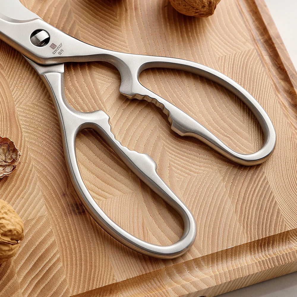XINZUO Kitchen Scissors – Forged 3Cr13 Steel Removable Blades Kitchen Scissors Axl