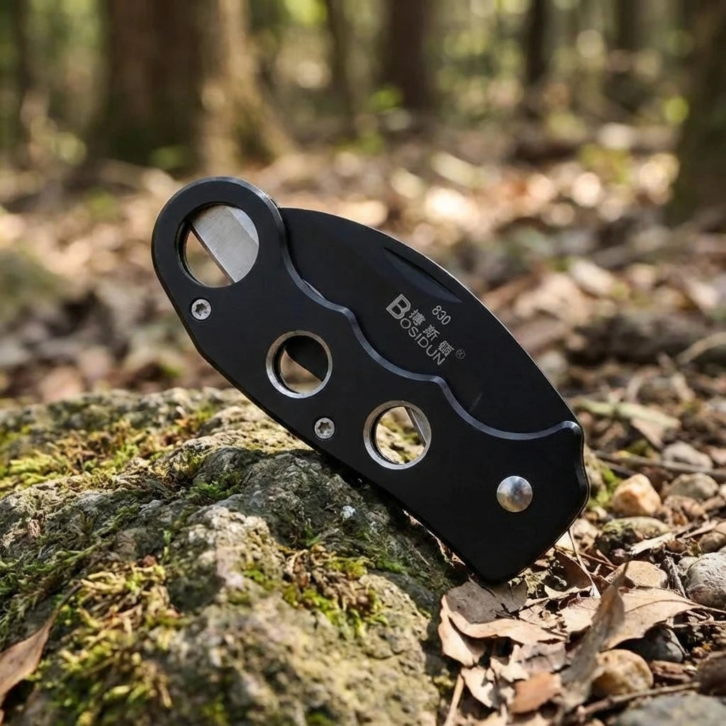 YRIDEFE Folding Pocket Knife – Stainless Steel EDC Camping Blade Folding Pocket Knife Axl