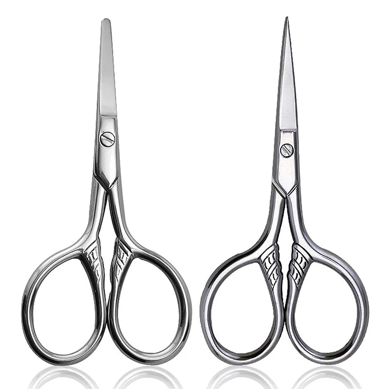 Stainless Steel Grooming Scissors – Eyebrow, Nail & Beard Grooming Scissors Axl