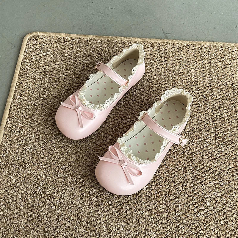 Women's Ballet Flats – Soft Round Toe Casual Ballerina Shoes Ballet Flats Axl 38 pink