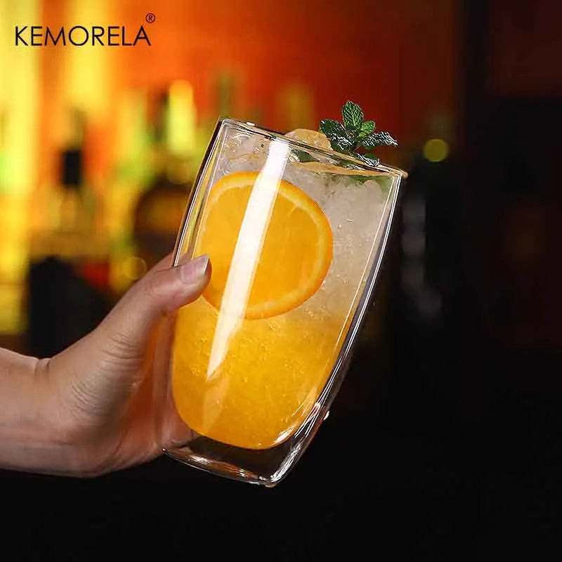 Double-Wall Heat-Resistant Glass Cup | Coffee, Tea & Whisky Double Wall Glass Cup Axl