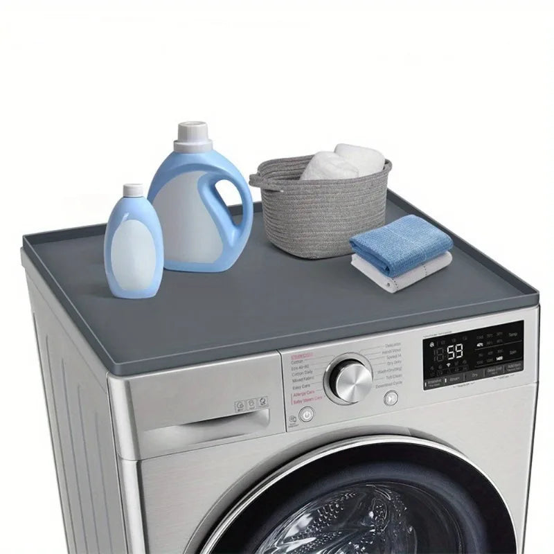 Silicone Washer & Dryer Top Protective Mat – 60×60cm Dust Cover Appliance Protective Mat Axl