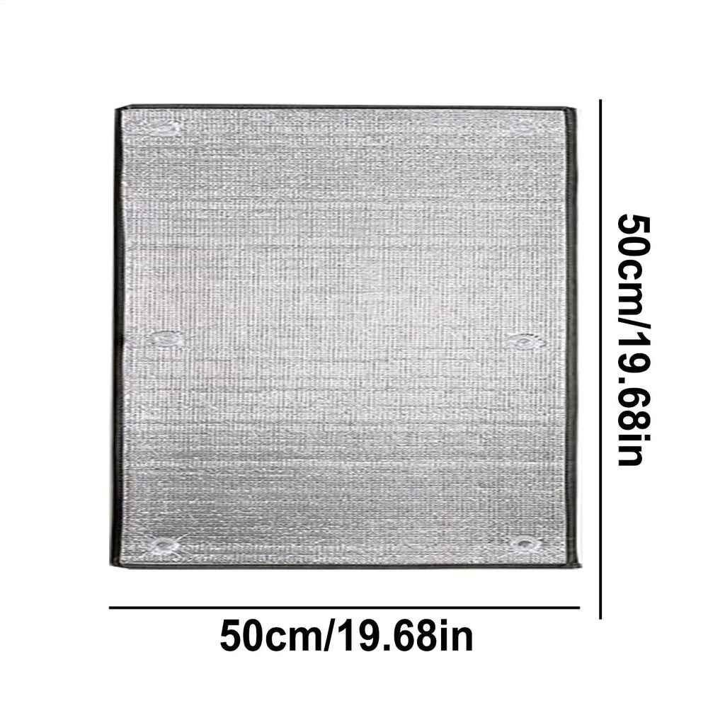 Double-Sided Aluminum Foil Window Insulation Film | Heat Shield Window Insulation Film Axl