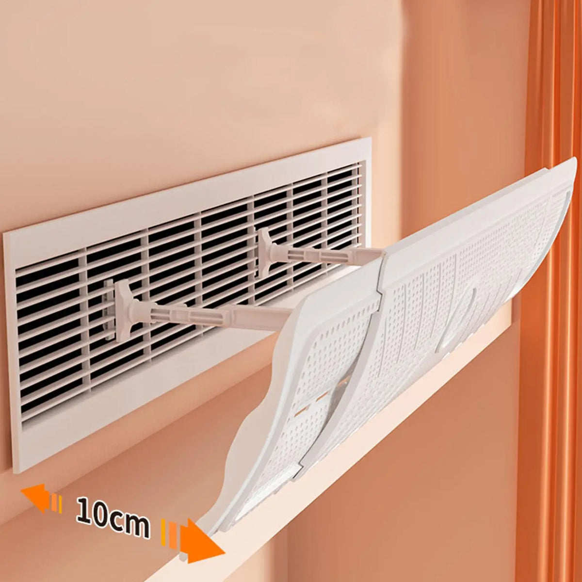 Adjustable AC Vent Deflector – Airflow Redirector & Diverter AC Vent Deflector Axl