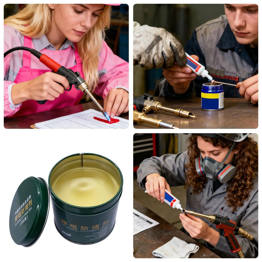 200g Welding Nozzle Gel – Anti-Clogging Balm for TIG & MIG Welding Nozzle Gel Axl