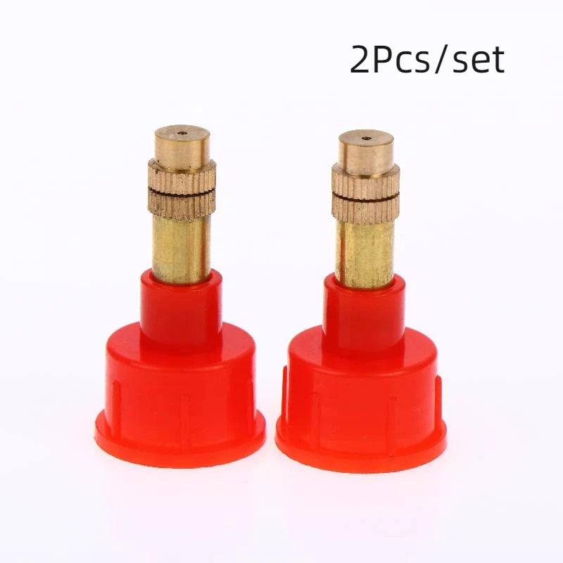 2-Pack Adjustable Brass High-Pressure Garden Sprinkler Nozzles Garden Sprinkler Nozzle Axl Default Title