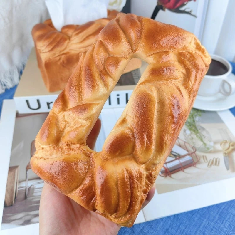 Bread Shaped Tissue Box Holder – Novelty Home & Car Decor Novelty Tissue Holder Axl