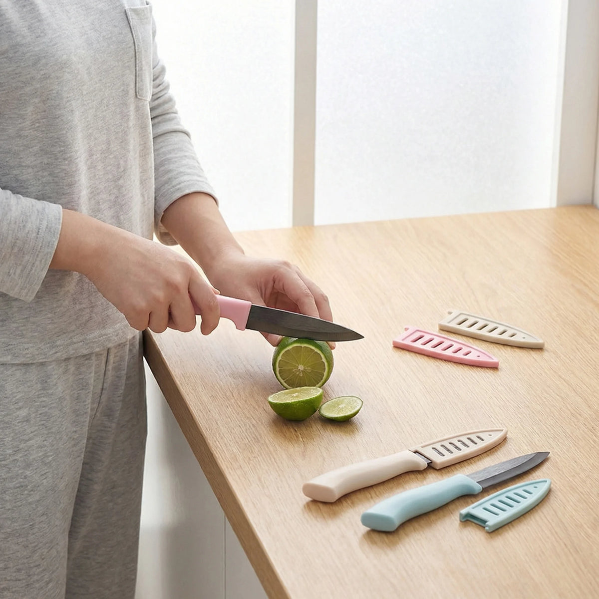 4-Inch Ceramic Paring Knife – Rust-Free Fruit & Baby Food Knife Ceramic Paring Knife Axl