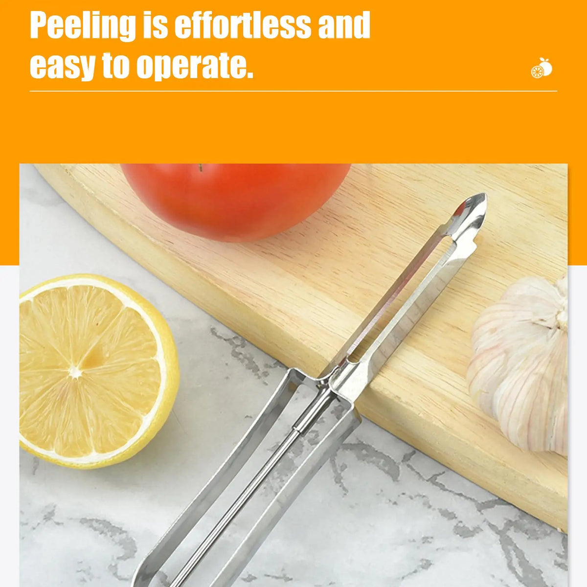 Stainless Steel Vegetable Peeler – Multi-Function Kitchen Tool Vegetable Peeler Axl