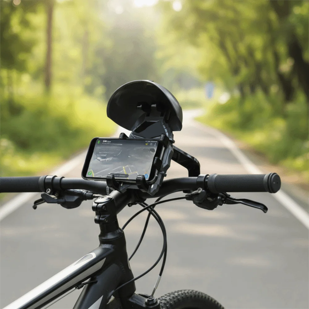 Rotatable Motorcycle Phone Holder – Waterproof Sunshade Mount Motorcycle Phone Mount Axl