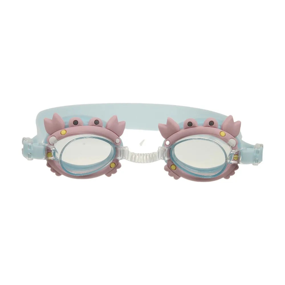 Kids Cartoon Animal Swimming Goggles – HD Waterproof Ages 3–6 Kids Swim Goggles Axl style G
