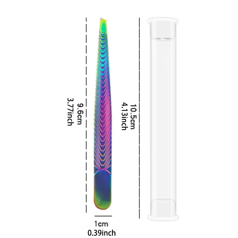 Stainless Steel Eyebrow Tweezer – Precision Hair Removal Tool Precision Tweezer Axl