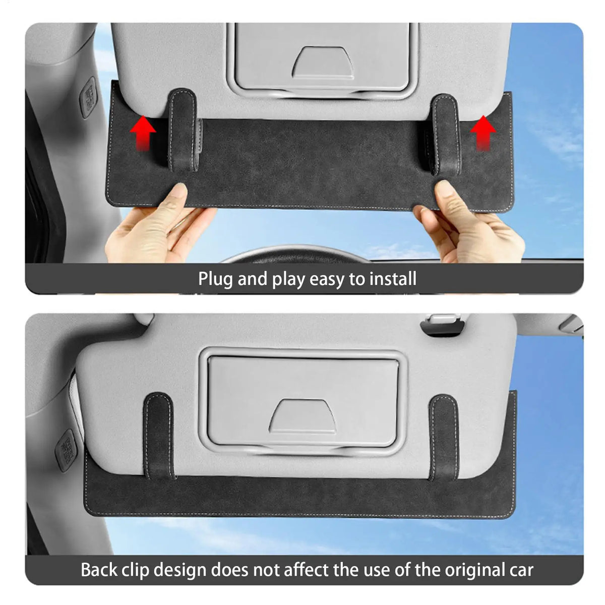 Polarized Car Sun Visor Extender – Anti-Glare Driving Shield Car Sun Visor Axl