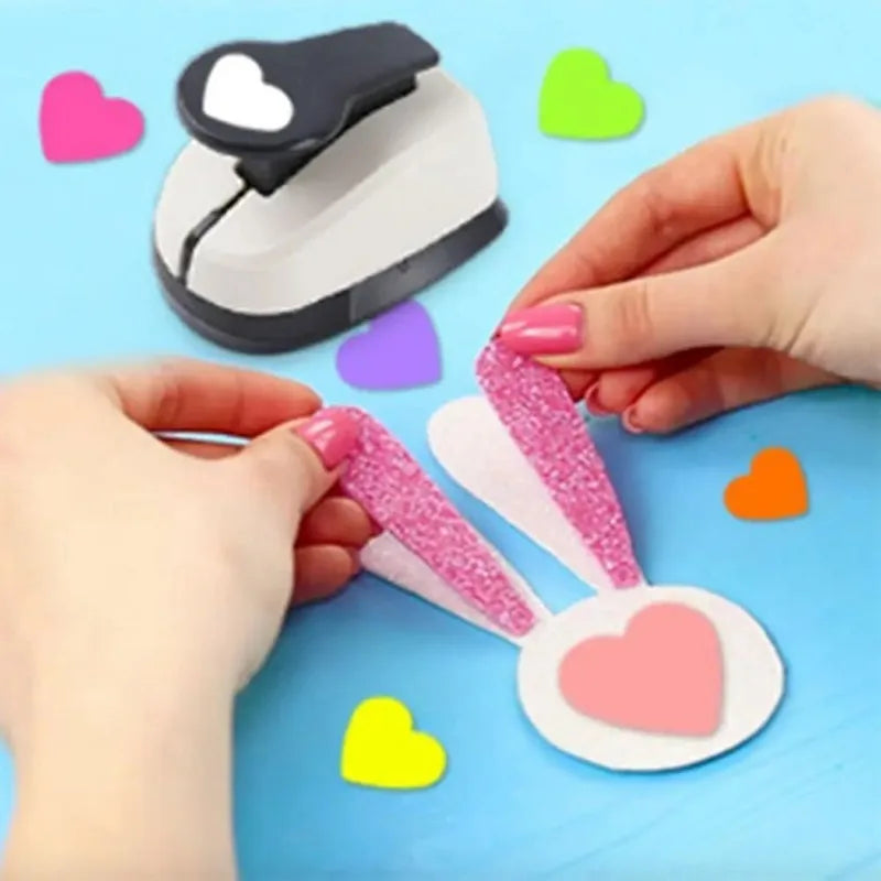 Heart Hole Punch 9/16/25mm – Scrapbooking Paper Craft Puncher Paper Craft Punch Axl
