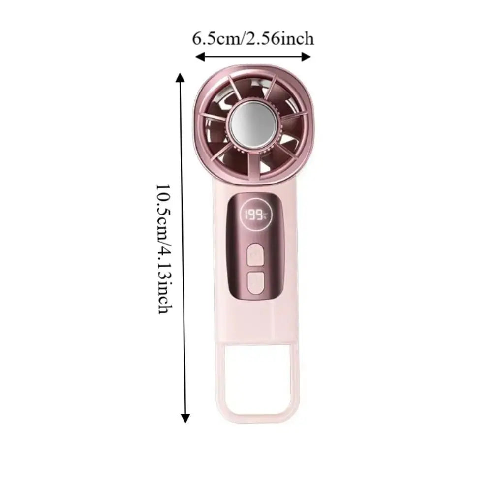 199-Speed TEC Cooling Handheld Fan – USB Rechargeable Mini Fan Handheld Cooling Fan Axl