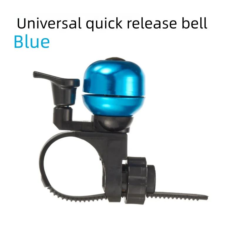Quick Release Bike Bell – Universal Mini Horn for MTB & Kids Bicycle Bell Axl Blue