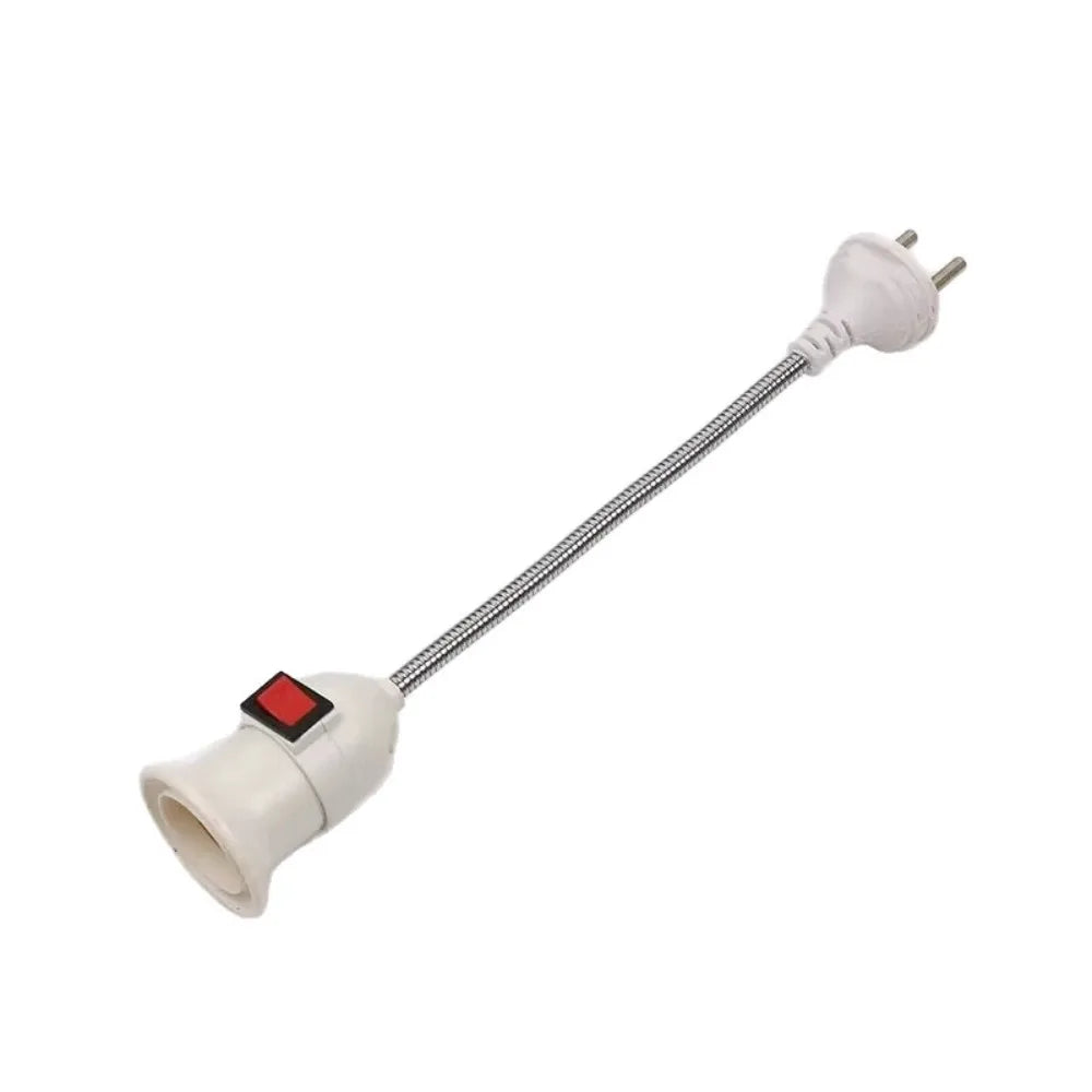 E27 Swivel Gooseneck Lamp Holder – Flexible 360° Bulb Socket Lamp Holder Socket Axl