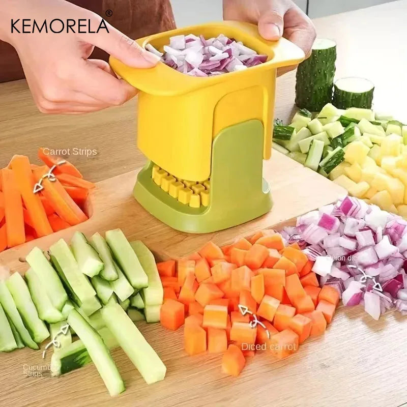 KEMORELA Vegetable Chopper Onion Dicer & Potato Slicer Vegetable Chopper Axl