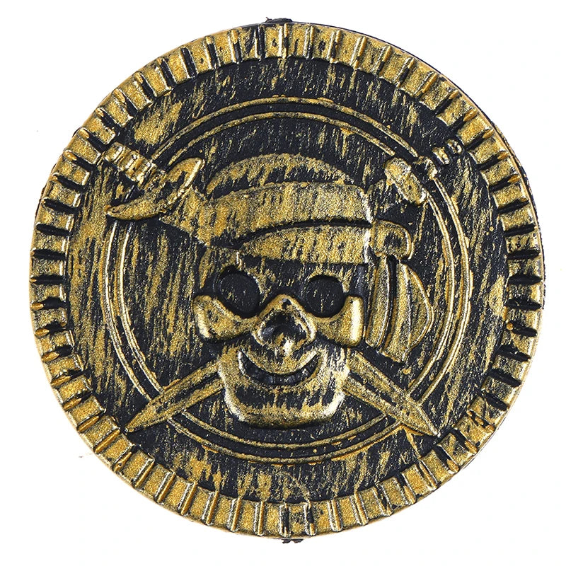 10-Piece Pirate Treasure Coins – Party Props & Game Currency Party Props Coins Axl