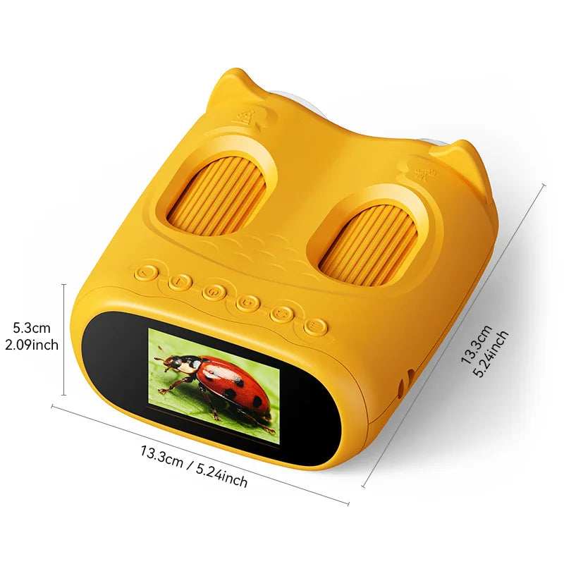 Kids 2-in-1 Microscope & Binoculars Toy – 1000X Magnification Kids Science Toy Axl