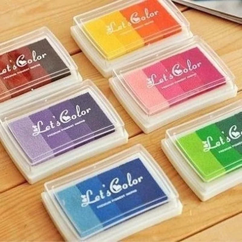 Gradient Oil-Based Ink Pad for Rubber Stamps, Paper & Wood Craft Stamp Ink Pad Axl