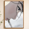Nippon Sangoku PVC Wall Poster – Peel & Stick HD Art Decor Wall Art Poster Axl White01 15X20cmNoframe