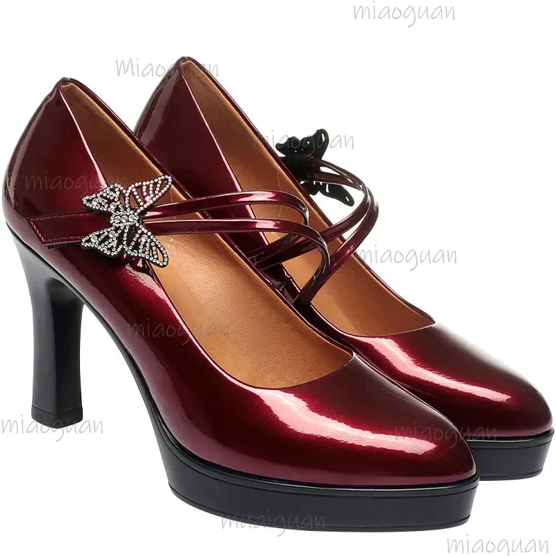 Women's High Heel Pumps – Butterfly Knot Wedding & Party Shoes Women's High Heel Pumps Axl