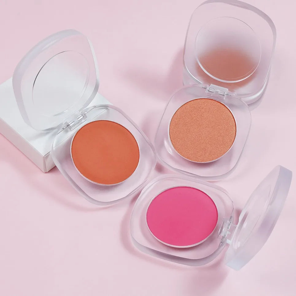 Matte Vegan Blush Powder – Natural Nude Single Color Blusher Blush Powder Axl