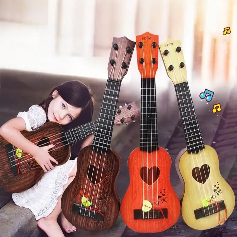 Kids Ukulele Guitar Toy 4 Strings – 26/35cm Musical Gift Kids Musical Toy Axl