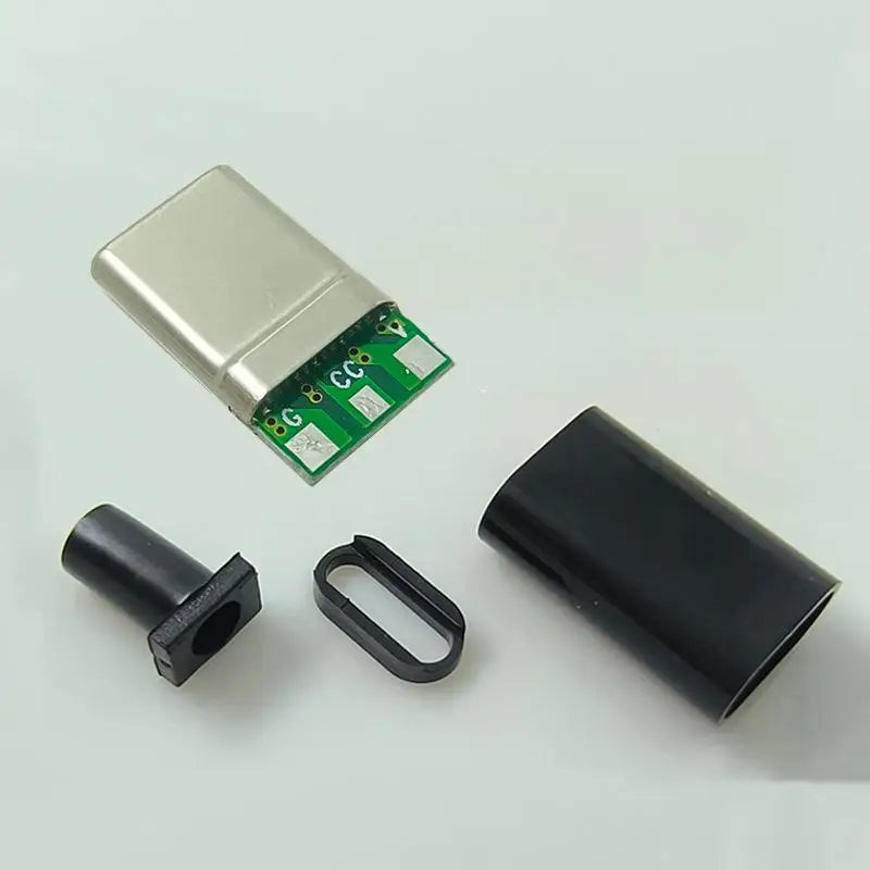 PD 3-Wire Type-C Laptop Connector 3-Pin with Capacitor USB-C Charging Connector Axl
